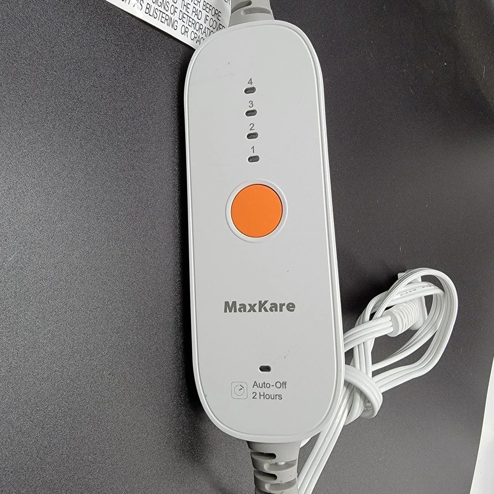 MaxKare AK-01E Heating Pad 4-Prong Controller Remote Control EUC Tested